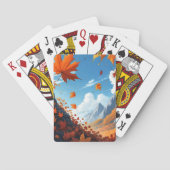 Authumn leaves pokerkaarten (Achterkant)