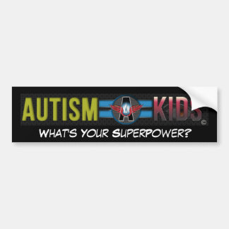 AUTISM A KINDEREN WAT IS JE SUPERPOWER? STICKER
