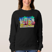 Autism Accept Adapt Advocate Autistic Autism Awa Trui (Voorkant)