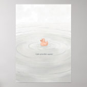 Autism Acceptance - Calm Amid Life’s Ripples Poster (Voorkant)