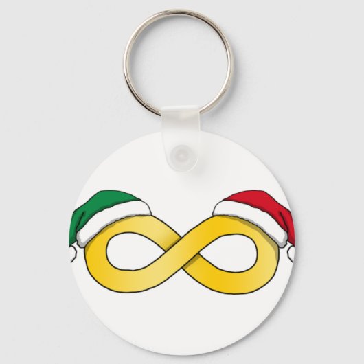 Autism Acceptance Christma Sleutelhanger (Voorkant)