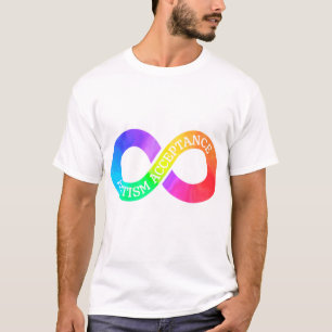 Autism Acceptatie Infinity Symbool T-shirt