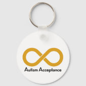 Autism Acceptation Sleutelhanger (Voorkant)