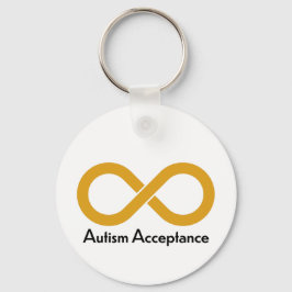Autism Acceptation Sleutelhanger