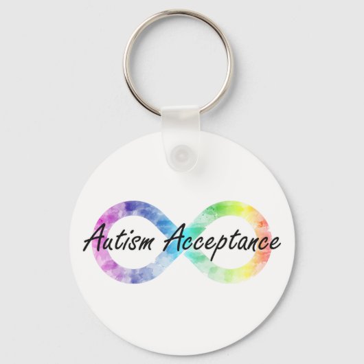 Autism Acceptation sleutelhanger (Voorkant)