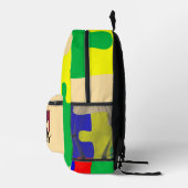 Autism Advertures - Puzzle Pieces  Bedrukte Rugzak (Rechts)