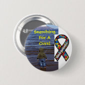 Autism Assistance Button... Help alsjeblieft! Ronde Button 5,7 Cm (Voorkant /achterkant)