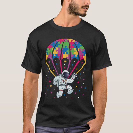 Autism Astronaut T-shirt (Voorkant)