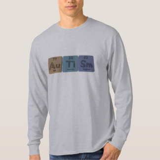 Autism-Au-Ti-Sm-Gold-Titaan-Samarium T-shirt