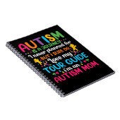 Autism Autistic is een reis die ik nooit voor me g Notitieboek (Rechterzijde)
