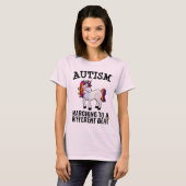 AUTISM AUTSTIC UNICORN T-SHIRTS (Voorkant volledig)