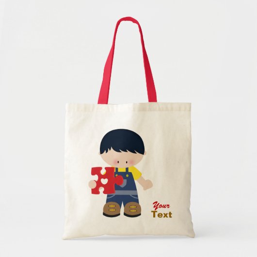 Autism Aw#5-tas Tote Bag (Voorkant)