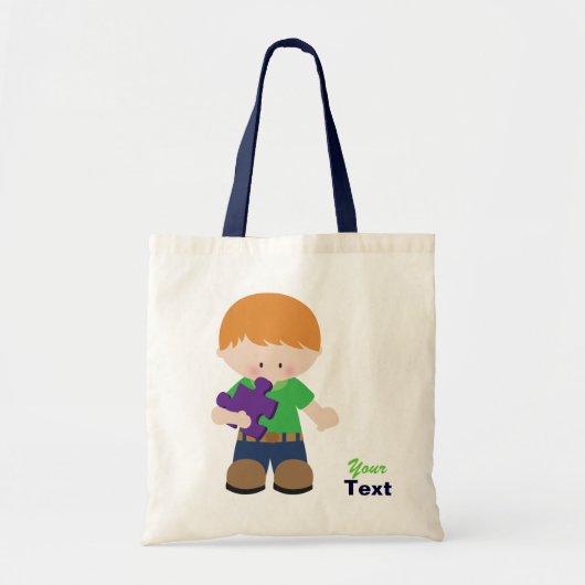 Autism Aw#6-tas Tote Bag (Voorkant)