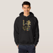 Autism Awareness 2023 Love and Cute Puzzle Piece D Hoodie (Voorkant volledig)