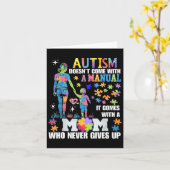 Autism Awareness 2025 heeft geen handleiding Kaart (Gele Bloem)
