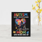 Autism Awareness 2025 heeft geen handleiding Kaart (Gele Bloem)