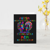 Autism Awareness 2025 heeft geen handleiding Kaart (Gele Bloem)