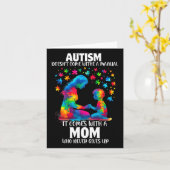 Autism Awareness 2025 heeft geen handleiding Kaart (Gele Bloem)