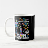 Autism Awareness 2025 heeft geen handleiding Koffiemok (Links)