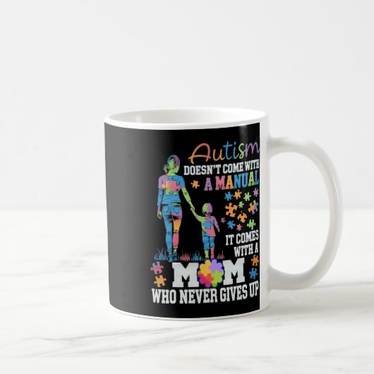 Autism Awareness 2025 heeft geen handleiding Koffiemok (Rechts)