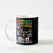 Autism Awareness 2025 heeft geen handleiding Koffiemok (Links)