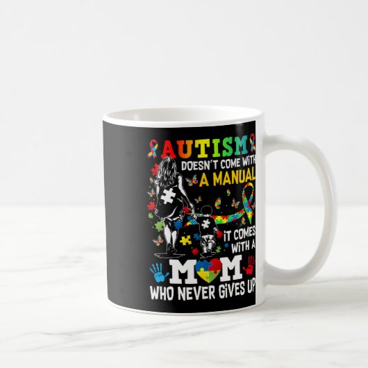 Autism Awareness 2025 heeft geen handleiding Koffiemok (Rechts)