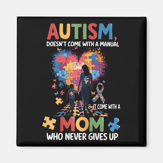 Autism Awareness 2025 heeft geen handleiding Magneet (Voorkant)