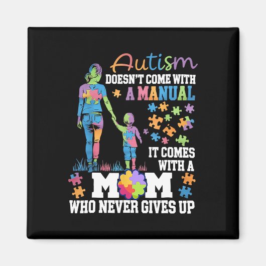 Autism Awareness 2025 heeft geen handleiding Magneet (Voorkant)