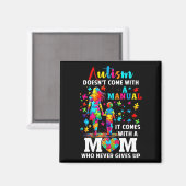 Autism Awareness 2025 heeft geen handleiding Magneet (Voorkant / Achterkant)