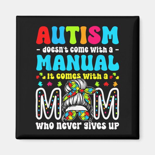 Autism Awareness 2025 heeft geen handleiding Magneet (Voorkant)