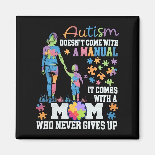 Autism Awareness 2025 heeft geen handleiding Magneet (Voorkant)