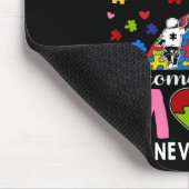 Autism Awareness 2025 heeft geen handleiding Muismat (Hoek)