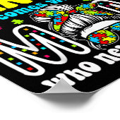 Autism Awareness 2025 heeft geen handleiding Poster (Hoek)