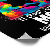 Autism Awareness 2025 heeft geen handleiding Poster (Hoek)