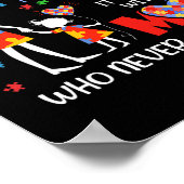 Autism Awareness 2025 heeft geen handleiding Poster (Hoek)