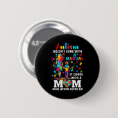 Autism Awareness 2025 heeft geen handleiding Ronde Button 5,7 Cm (Voorkant /achterkant)