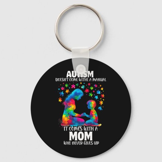 Autism Awareness 2025 heeft geen handleiding Sleutelhanger (Voorkant)