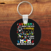 Autism Awareness 2025 heeft geen handleiding Sleutelhanger (Voorkant)