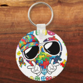 autism awareness (3 sleutelhanger (Voorkant)