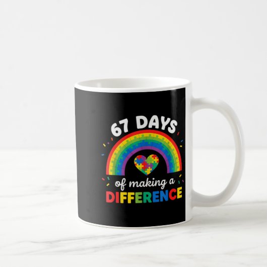 Autism Awareness 67 Days Of Making A Difference 6 Koffiemok (Rechts)