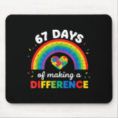 Autism Awareness 67 Days Of Making A Difference 6  Muismat (Voorkant)