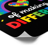 Autism Awareness 67 Days Of Making A Difference 6  Poster (Hoek)