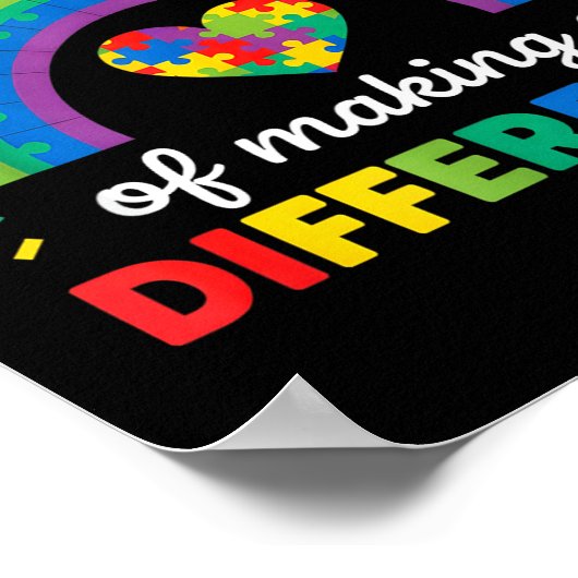 Autism Awareness 67 Days Of Making A Difference 6 Poster (Hoek)