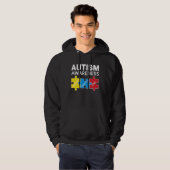 Autism Awareness Accept Support Love Puzzle Men Wo Hoodie (Voorkant volledig)