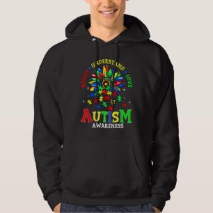Autism Awareness Accepteren Begrip van Love Autism Hoodie