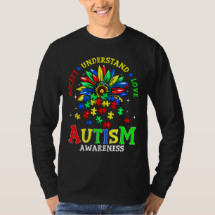 Autism Awareness Accepteren Begrip van Love Autism T-shirt
