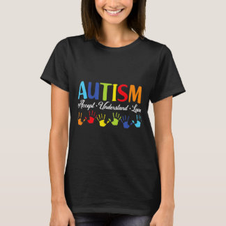 Autism Awareness Accepteren Begrip van Love Autism T-shirt