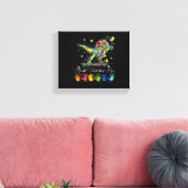 Autism Awareness Accepteren Begrip van Love Dinosa Canvas Afdruk (Insitu (Woonkamer))