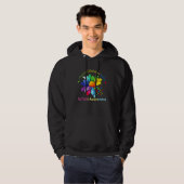 Autism Awareness Accepteren Understanding Love Asb Hoodie (Voorkant volledig)