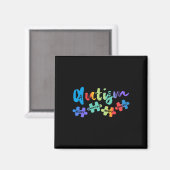 Autism Awareness Accepteren Understanding Love Asb Magneet (Voorkant / Achterkant)